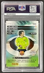 Lionel Messi Signed 2006 Panini Mega Cracks #386 w/ Mint 9 Auto! (PSA/DNA Encapsulated)