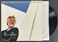 Kenny Rogers Eyes That See in the Dark Album (JSA)