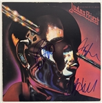 Judas Priest Group Signed Stained Class Album (Beckett/BAS)