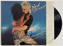 Rod Stewart Signed "Blondes Have More Fun" Album (JSA)