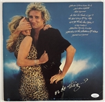 Rod Stewart Signed Blondes Have More Fun Album (JSA)