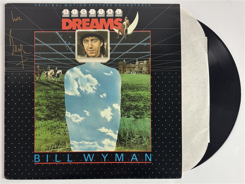 Bill Wyman Signed "Digital Dreams" Album (Third Party Guaranteed)