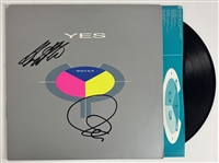 YES 90125 Album Signed by Alan White and Jon Anderson (JSA)