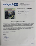 Neil Young Signed Retrospective Album  (ACOA)