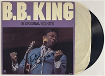 B.B. King Signed 16 Original Big Hits Album (Epperson/REAL)