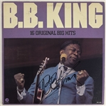 B.B. King Signed 16 Original Big Hits Album (Epperson/REAL)