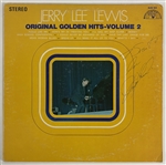 Jerry Lee Lewis Signed "Golden Hits – Volume 2" Album  (ACOA)