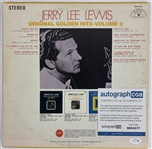 Jerry Lee Lewis Signed Golden Hits – Volume 2 Album  (ACOA)