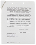 Michael Keaton Incredible Signed Warner Bros. Development Agreement for “Batman” (1988)(Beckett/BAS LOA)