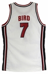 Larry Bird Signed & Game Worn 1992 Celtics Dream Team Champion Jersey (Beckett/BAS LOA)(Sports Investors)(Shaq LOA)
