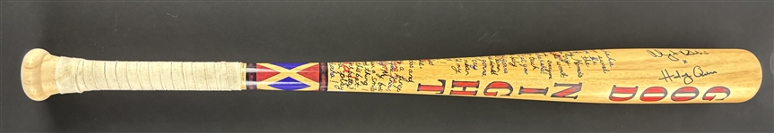 Margot Robbie Signed Harley Quinn Baseball Bat with Rare "Harley Quinn" Inscription (Celebrity Authentics)