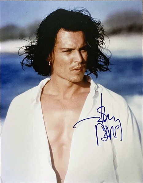Johnny Depp Signed 11x14 Photo (Third Party Guaranteed)