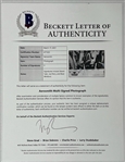 Aerosmith Group Signed 8 x 10 Geffen Records Promotional Photograph (Beckett/BAS LOA)