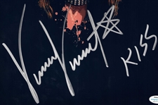 KISS: Vinnie Vincent Signed Photo w/ Signing Video! (ACOA) 