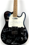 Meatloaf & Musicians Signed Guitar (8/Signatures) (Beckett/BAS)
