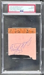 Led Zeppelin: 1970 Concert Ticket Signed by Jimmy Page and John Bonham (PSA/DNA Encapsulated)