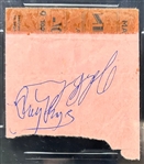 Led Zeppelin: 1970 Concert Ticket Signed by Jimmy Page and John Bonham (PSA/DNA Encapsulated)