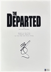 The Departed: Scorsese, Wahlberg, & Sheen Signed Memorabilia in Framed Display (Beckett/BAS)
