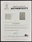 Stan Lee Signed Ltd. Ed. Excelsior Hardcover Book (Beckett/BAS LOA)