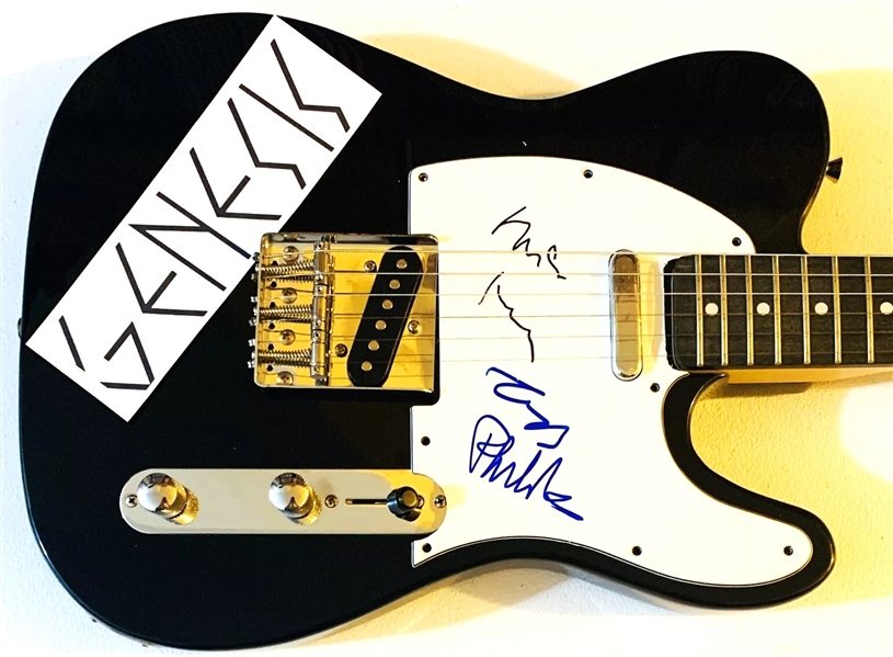 Genesis Group Signed Guitar, including Collins-Rutherford-Banks (3/Sigs) (JSA Authentication) (John Brennan Collection) 