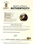 Metallica Group Signed ONE 10 Album (4/Sigs) (Beckett/BAS) (John Brennan Collection) 