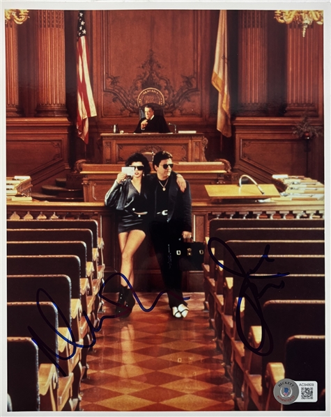 My Cousin Vinny: Joe Pesci & Marisa Tomei Signed 8" x 10" Photo (Beckett/BAS LOA)