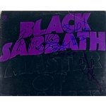 Black Sabbath In-person Group Signed Master of Reality Album (4/Sigs) (Beckett/BAS) (John Brennan Collection) 