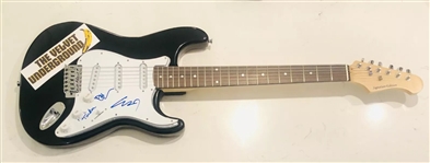 Velvet Underground Group Signed Guitar (JSA Authentication) (John Brennan Collection) 