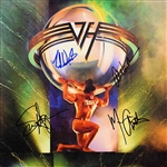 Van Halen Group Signed 5150 Album Cover (4 Sigs)(Epperson/REAL LOA)