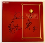 Depeche Mode Group Signed Everything Counts Album (4/Sigs) (JSA Authentication) (John Brennan Collection) 