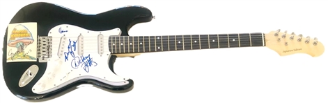 Allman Brothers Group Signed Strat-Style Guitar (4/Sigs) (JSA Authentication) (John Brennan Collection) 