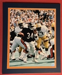 Walter Payton Signed 16 x 20 Chicago Bears Photo in Matted Display (Payton COA)