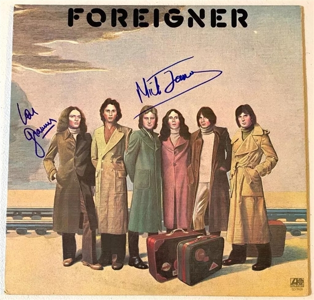 Foreigner Signed "S/T" LP Record (Beckett/BAS) (John Brennan Collection) 