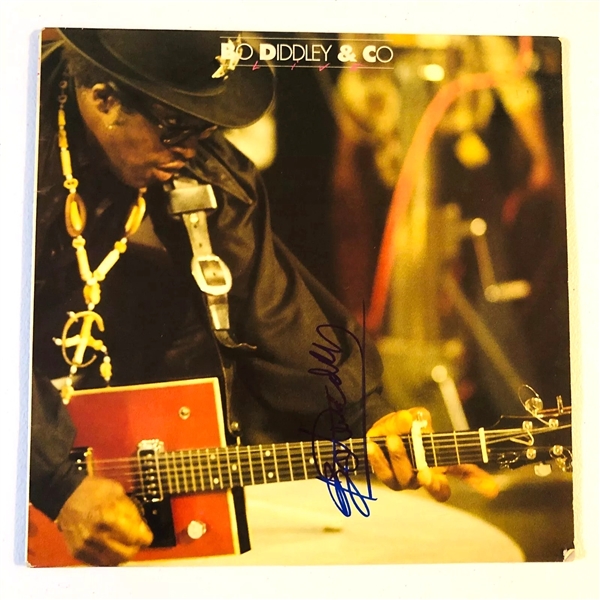 Bo Diddley Signed "And Co" Album Record (Beckett/BAS) (John Brennan Collection) 
