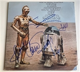 Star Wars: Multi-Signed Original "The Story of Star Wars" Promo LP w/ Fisher, Hamill, & More! (SWAU LOA)(Official Pix)