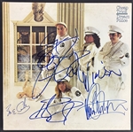 Cheap Trick Group Signed Dream Police Album Cover (4 Sigs)(Epperson/REAL LOA)