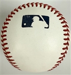 Clayton Kershaw Signed OML Practice Used Baseball (PSA/DNA)