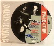 Duran Duran: John & Andy Taylor “Power Station” Dual-Signed Picture Disc (JSA Authentication) (John Brennan Collection) 