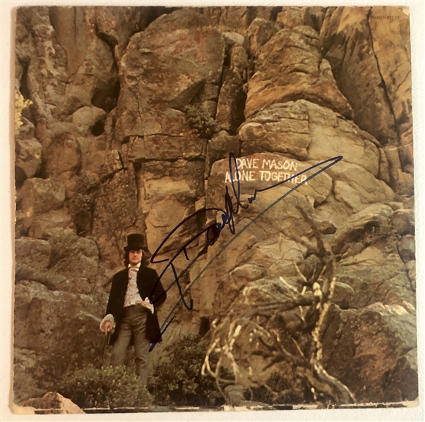 Dave Mason Signed “Alone Together” Album Record (Beckett/BAS Authentication) (John Brennan Collection) 