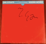 Dire Straits: Mark Knopfler Signed “Making Movies” Album Record (Beckett/BAS Authentication) (John Brennan Collection) 