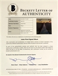 Judas Priest Group Signed “Point Of Entry” Album Record (4 Sigs) (John Brennan Collection) (Beckett/BAS Authentication)
