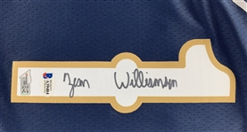Zion Williamson Signed New Orleans Pelicans Jersey with Desirable Full Name Autograph (Beckett/BAS LOA & Fanatics Hologram)