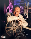 Playboy: Hugh Hefner Signed 8" x 10" Color Photo (Beckett/BAS LOA)