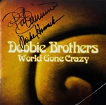 Doobie Brothers “World Gone Crazy” Group Signed CD Insert (4 Sigs) (Third Party Guaranteed)
