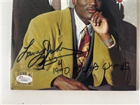 Larry Johnson Signed 1990 Sports Illustrated Magazine Cover (JSA)