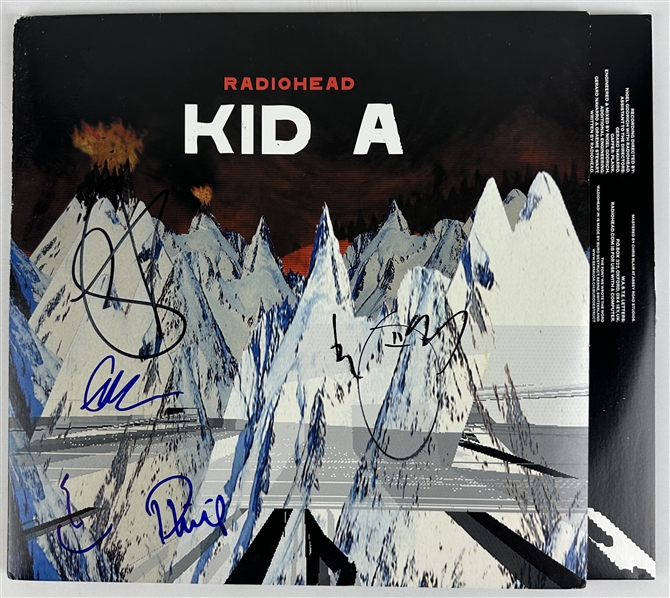 Radiohead Group Signed "Kid A" Record Album (Beckett/BAS LOA)