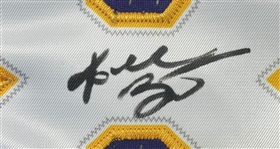 Kobe Bryant Signed Mitchell & Ness Purple Jersey (PSA/DNA)