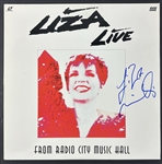 Liza Minnelli Signed Live from Radio City Music Hall LaserDisc (Beckett/BAS)