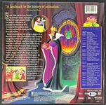 Adriana Caselotti Signed Snow White and the Seven Dwarfs LaserDisc (Beckett/BAS)