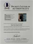 Pink Floyd: Roger Waters Signed The Wall: Extended Play LaserDisc (Beckett/BAS LOA)